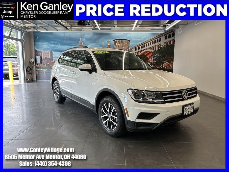 used 2021 Volkswagen Tiguan car, priced at $20,500