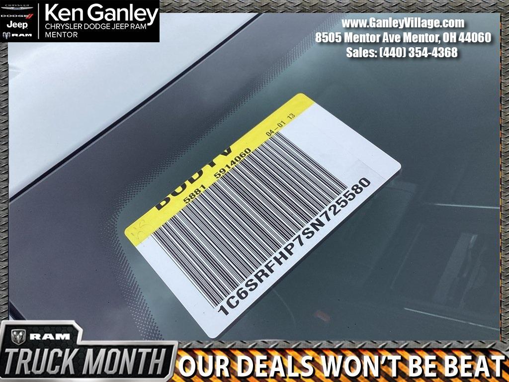 new 2025 Ram 1500 car, priced at $66,492