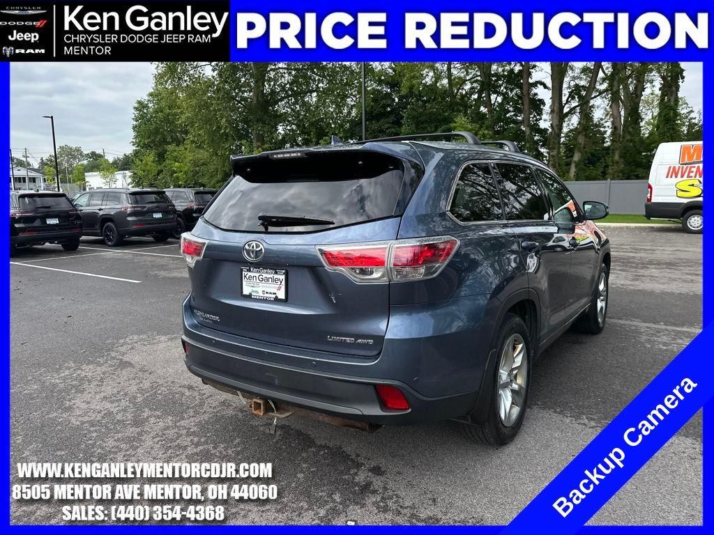 used 2015 Toyota Highlander car, priced at $17,100