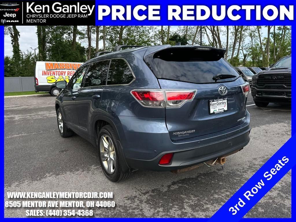 used 2015 Toyota Highlander car, priced at $17,100