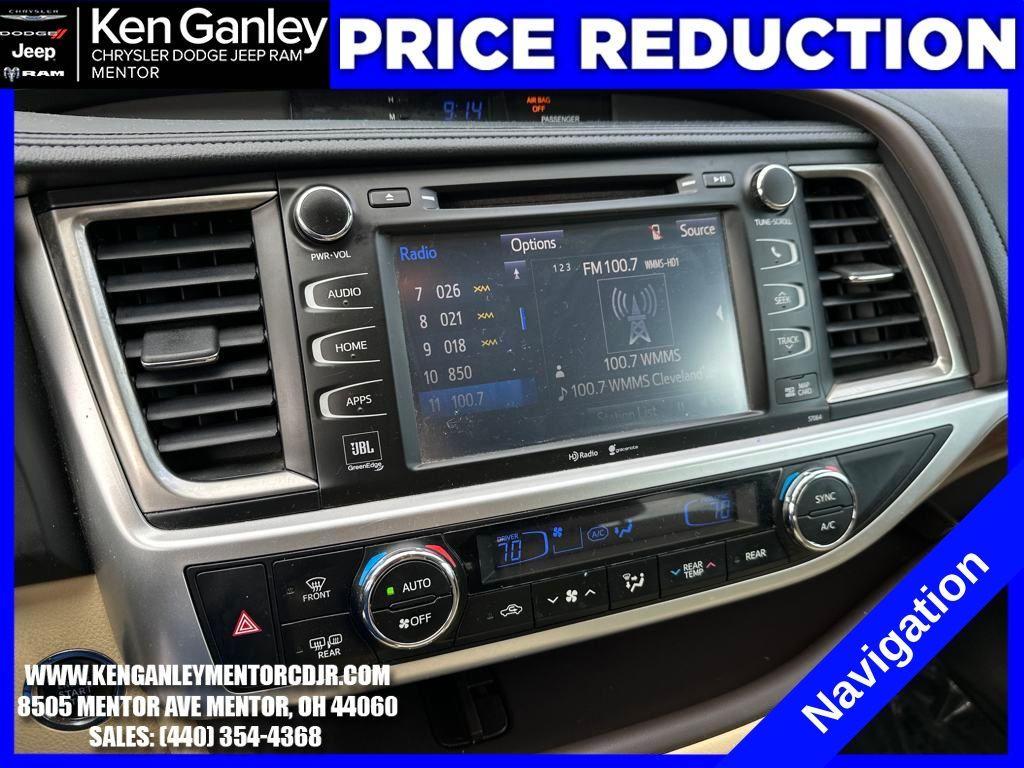 used 2015 Toyota Highlander car, priced at $17,100