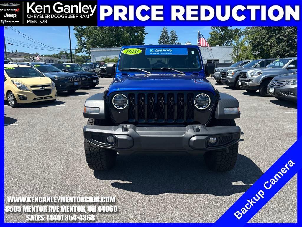 used 2020 Jeep Wrangler Unlimited car, priced at $22,500