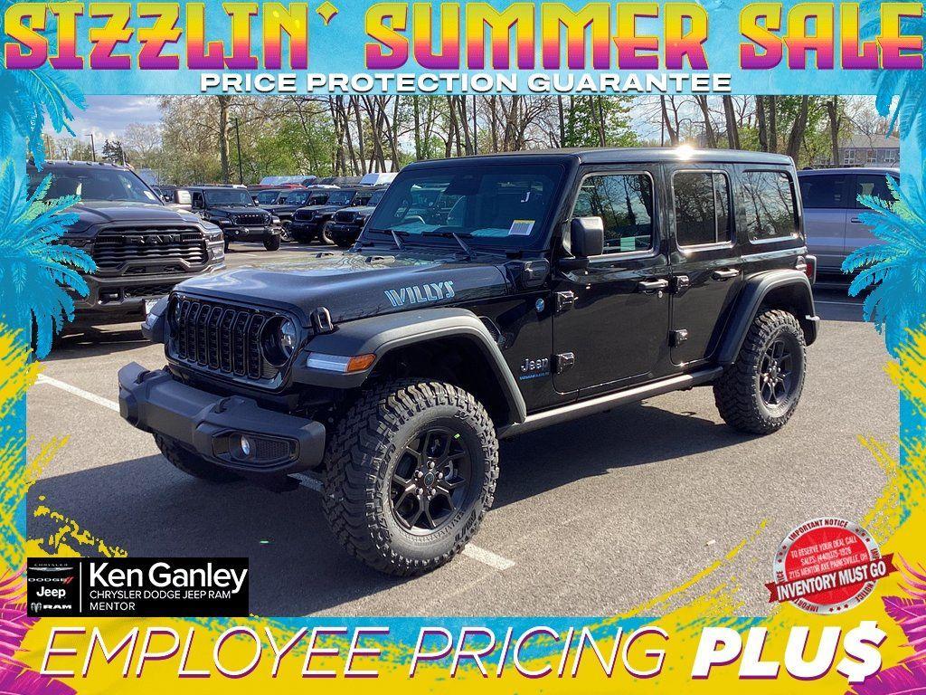 new 2025 Jeep Wrangler 4xe car, priced at $55,380