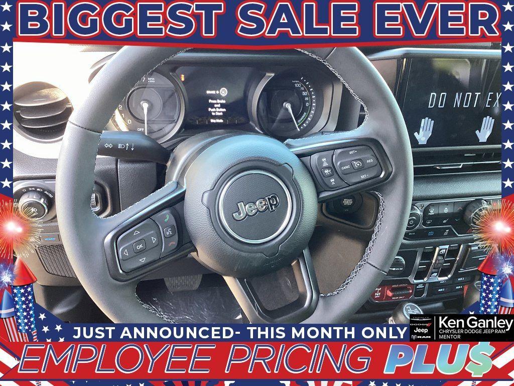 new 2025 Jeep Wrangler 4xe car, priced at $55,380