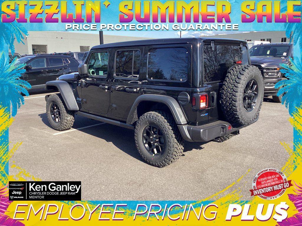 new 2025 Jeep Wrangler 4xe car, priced at $55,380