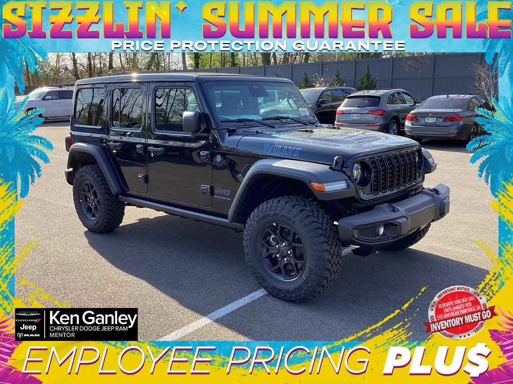 new 2025 Jeep Wrangler 4xe car, priced at $55,380