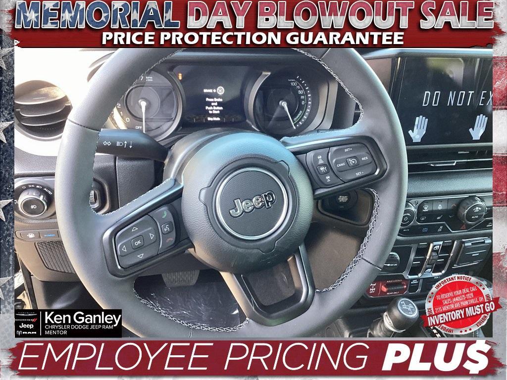 new 2025 Jeep Wrangler 4xe car, priced at $55,500