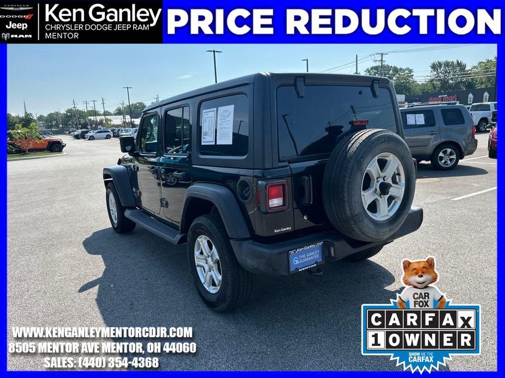 used 2019 Jeep Wrangler Unlimited car, priced at $19,500