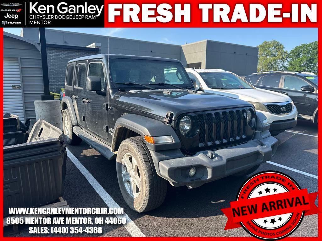 used 2019 Jeep Wrangler Unlimited car, priced at $20,650