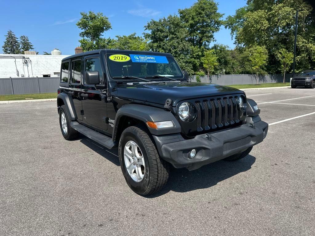 used 2019 Jeep Wrangler Unlimited car, priced at $19,500