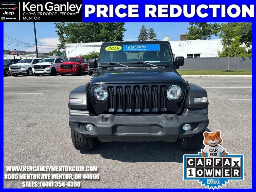 used 2019 Jeep Wrangler Unlimited car, priced at $19,500
