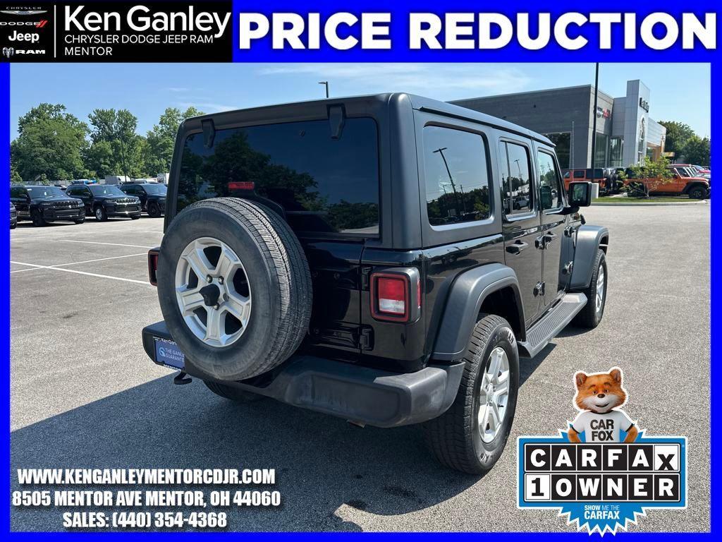 used 2019 Jeep Wrangler Unlimited car, priced at $19,500