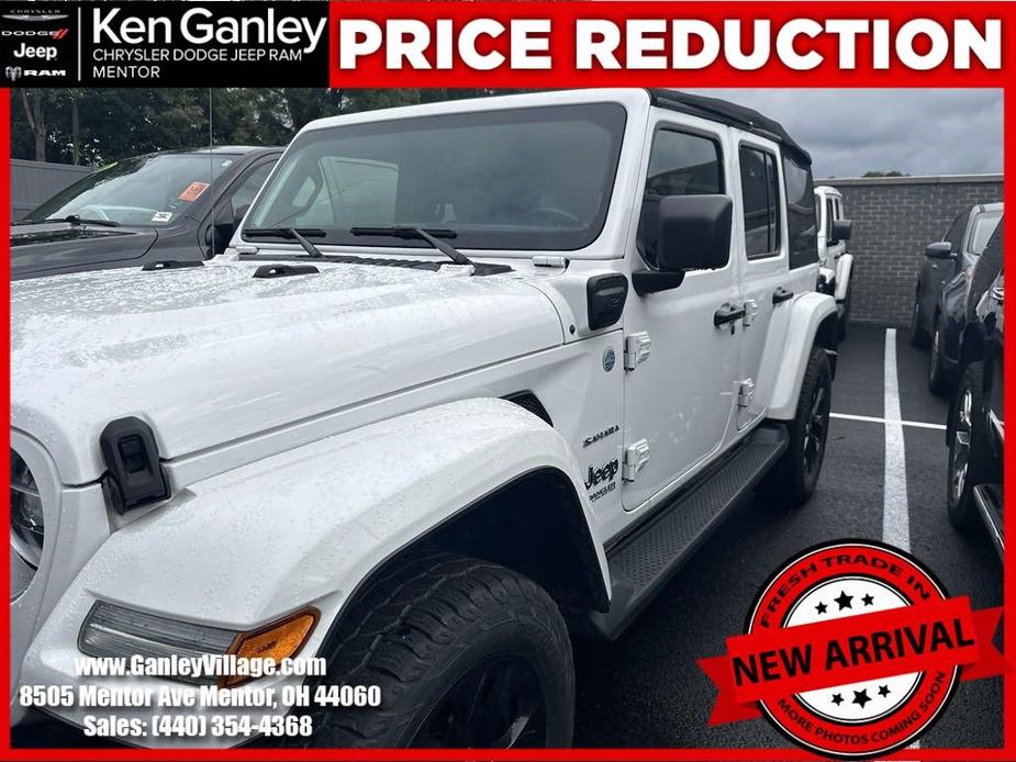 used 2021 Jeep Wrangler Unlimited 4xe car, priced at $26,900