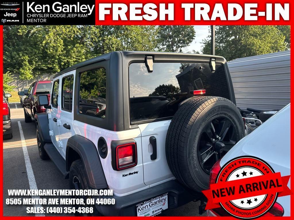 used 2020 Jeep Wrangler Unlimited car, priced at $26,500