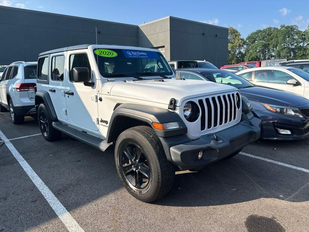 used 2020 Jeep Wrangler Unlimited car, priced at $26,500