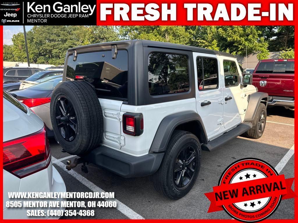 used 2020 Jeep Wrangler Unlimited car, priced at $26,500