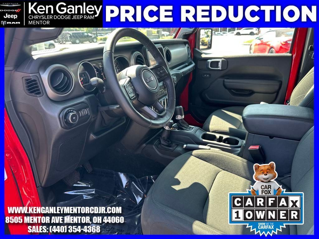used 2021 Jeep Wrangler car, priced at $28,300