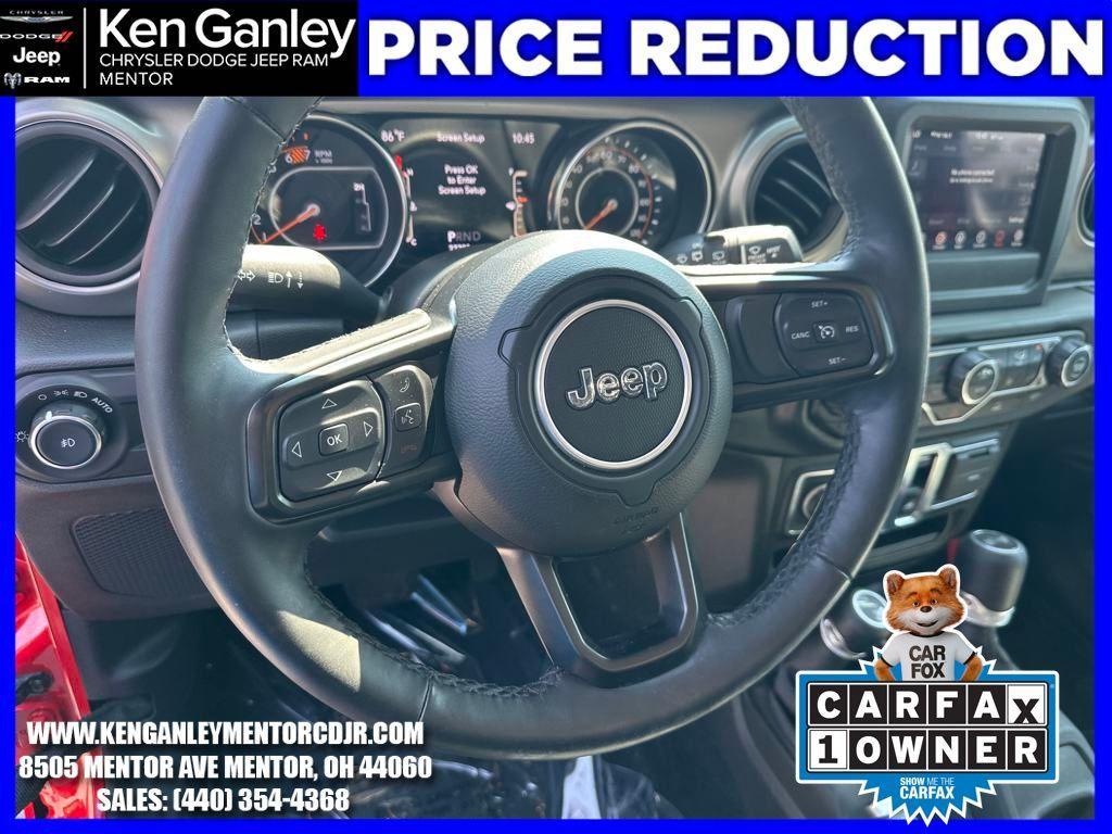 used 2021 Jeep Wrangler car, priced at $28,300