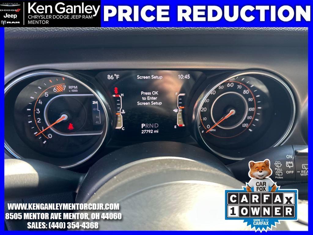 used 2021 Jeep Wrangler car, priced at $28,300