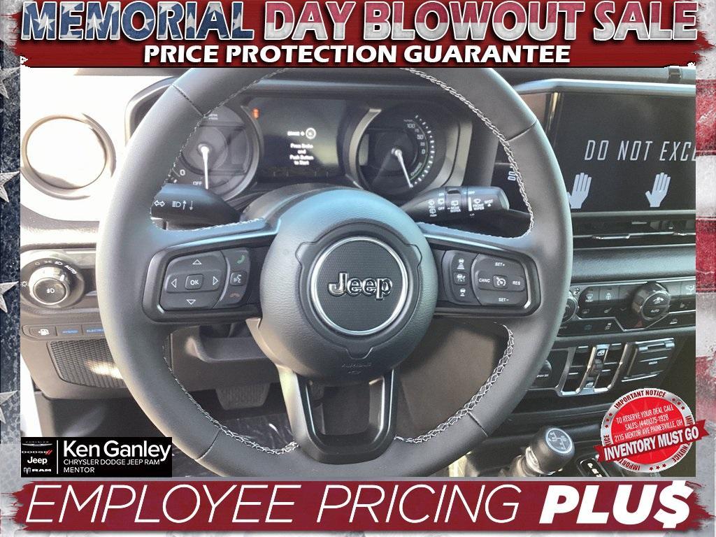 new 2025 Jeep Wrangler 4xe car, priced at $50,303