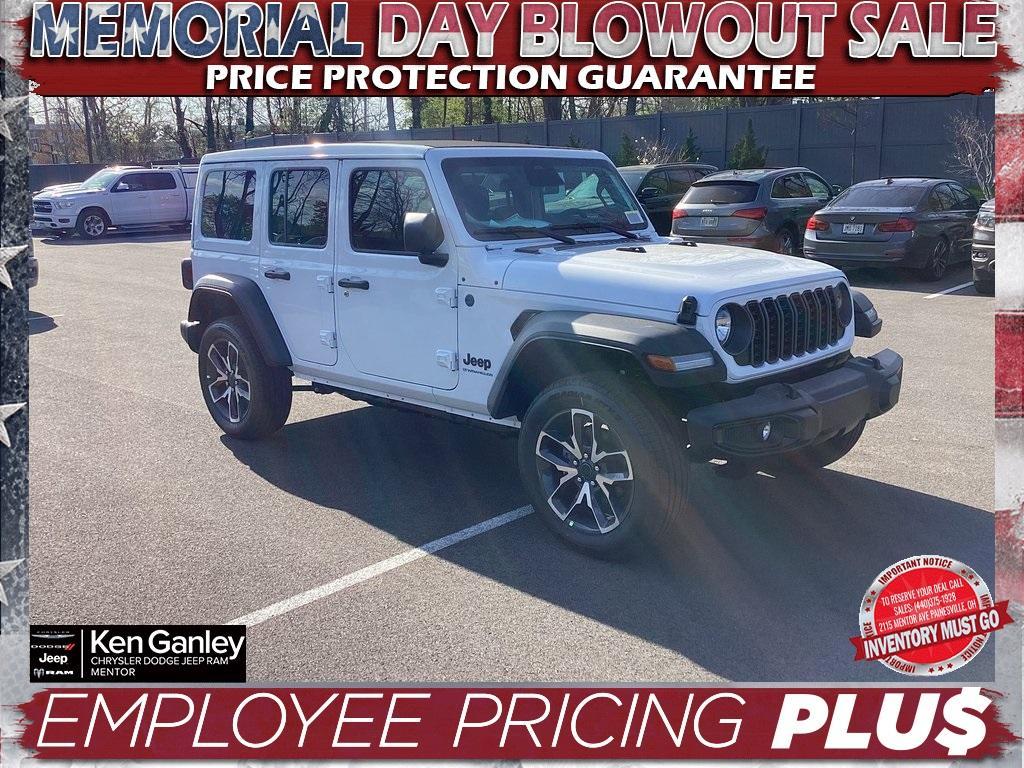 new 2025 Jeep Wrangler 4xe car, priced at $50,303