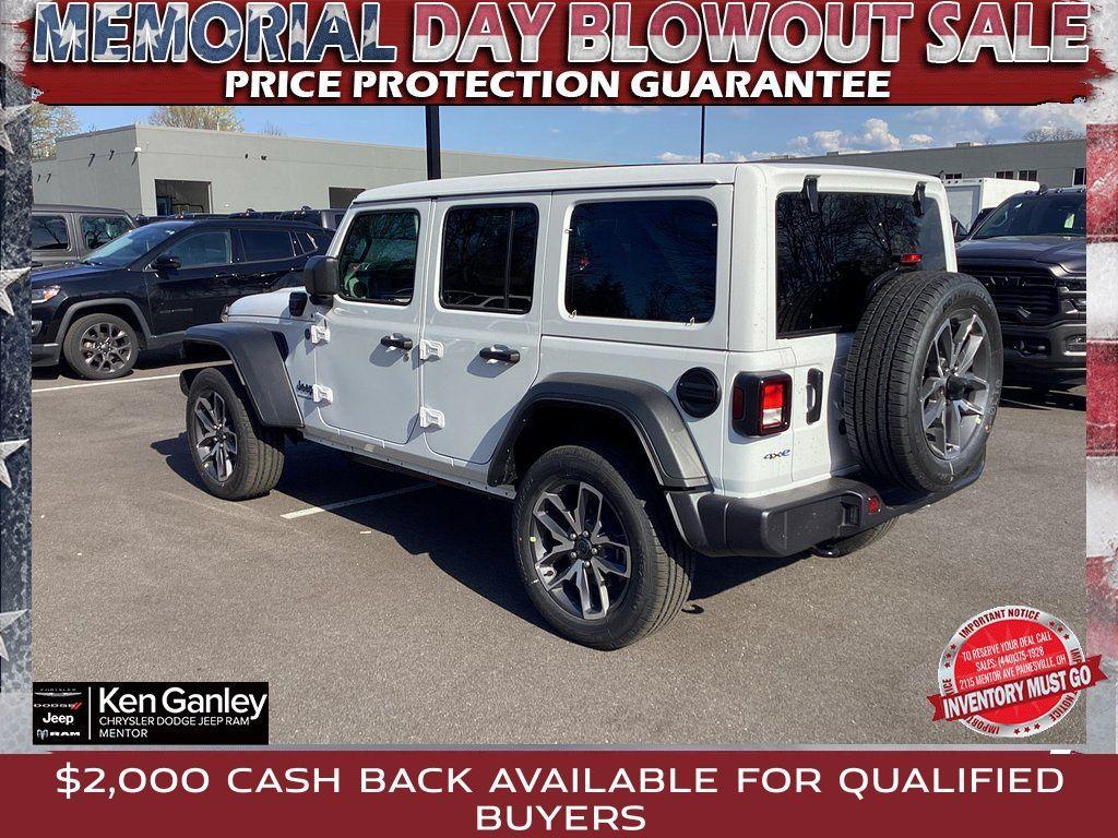 new 2025 Jeep Wrangler 4xe car, priced at $53,073