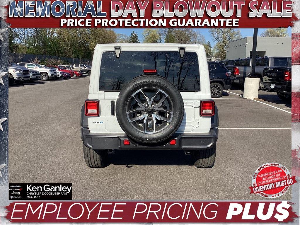 new 2025 Jeep Wrangler 4xe car, priced at $50,303