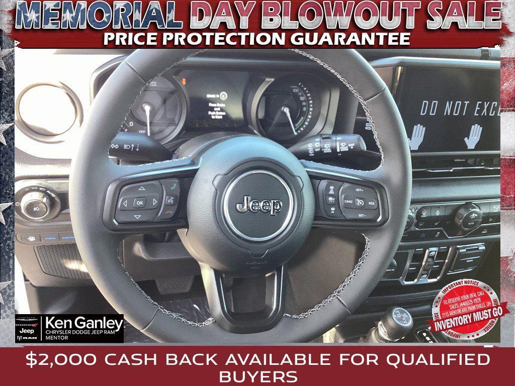 new 2025 Jeep Wrangler 4xe car, priced at $53,073