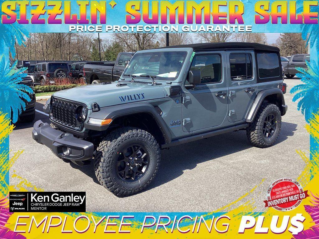 new 2025 Jeep Wrangler 4xe car, priced at $51,880