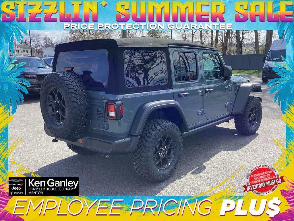 new 2025 Jeep Wrangler 4xe car, priced at $51,880