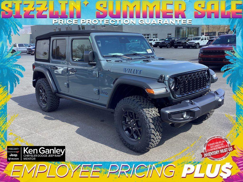 new 2025 Jeep Wrangler 4xe car, priced at $51,880