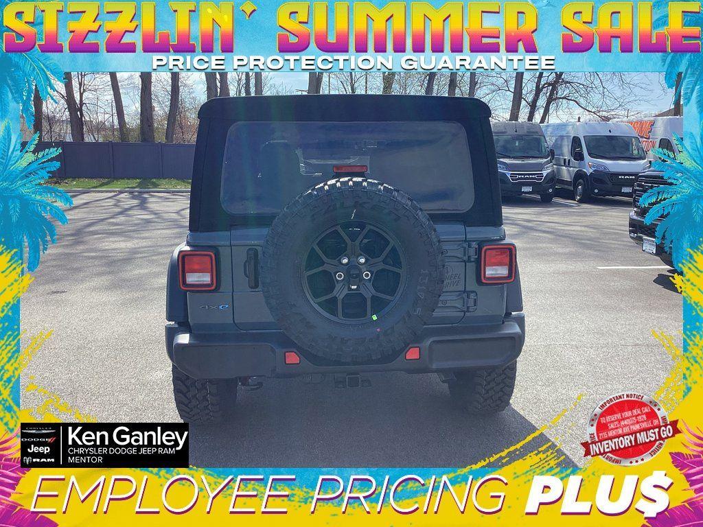 new 2025 Jeep Wrangler 4xe car, priced at $51,880