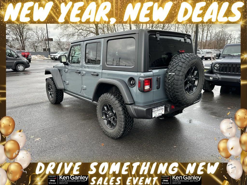 new 2025 Jeep Wrangler car, priced at $44,083