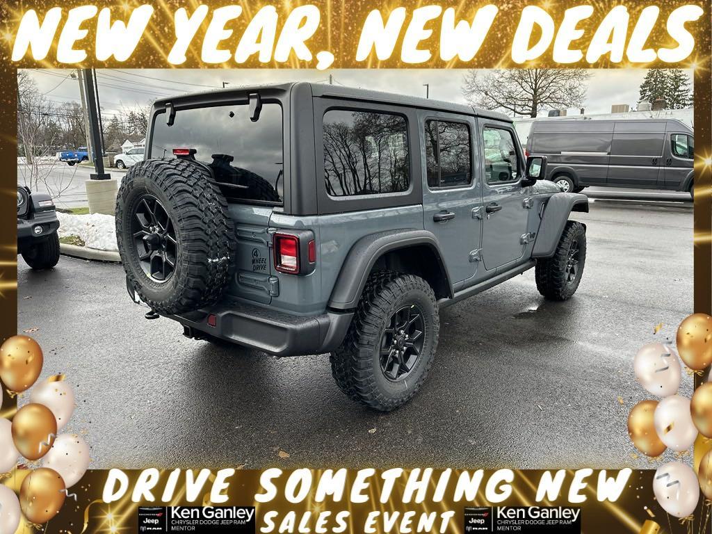 new 2025 Jeep Wrangler car, priced at $44,083