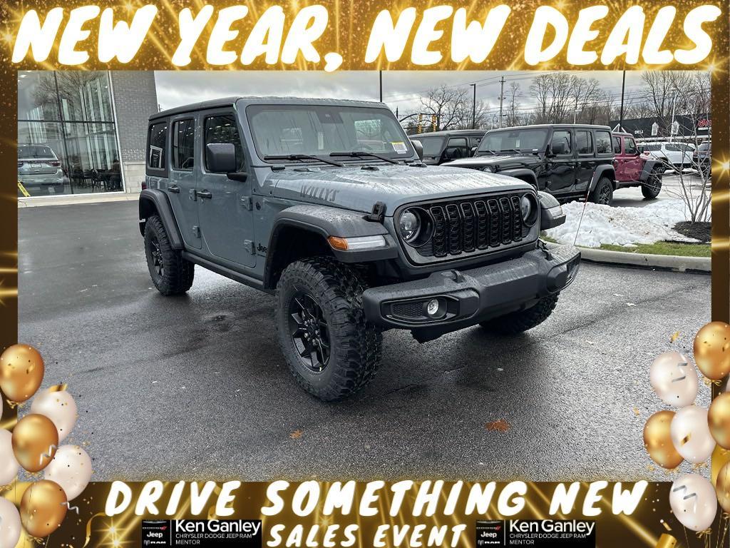 new 2025 Jeep Wrangler car, priced at $44,083