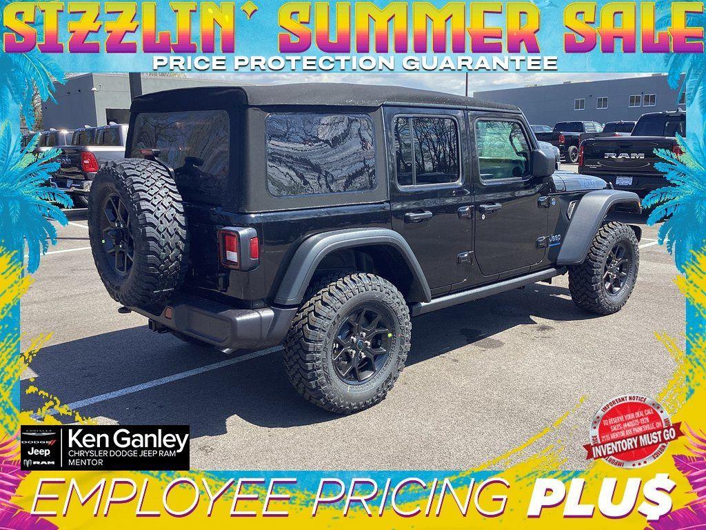 new 2025 Jeep Wrangler 4xe car, priced at $51,880