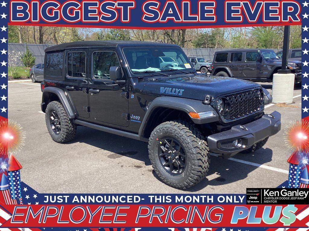 new 2025 Jeep Wrangler 4xe car, priced at $51,880