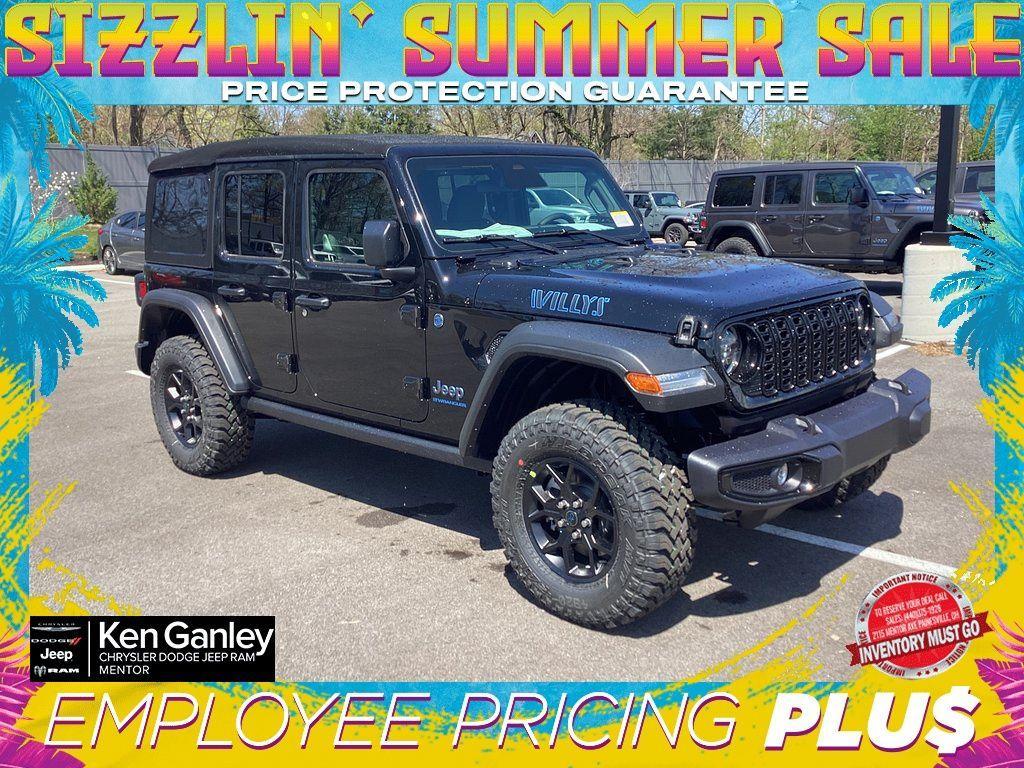 new 2025 Jeep Wrangler 4xe car, priced at $51,880