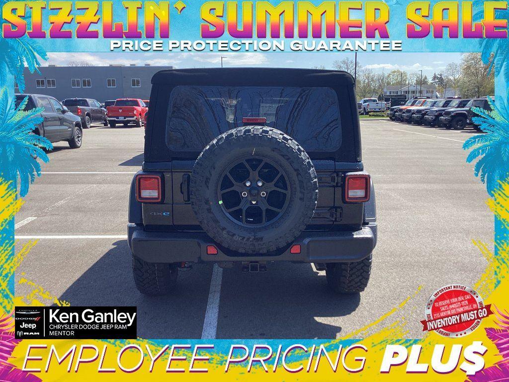 new 2025 Jeep Wrangler 4xe car, priced at $51,880