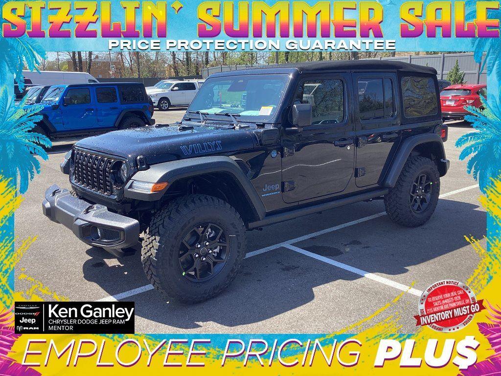 new 2025 Jeep Wrangler 4xe car, priced at $51,880