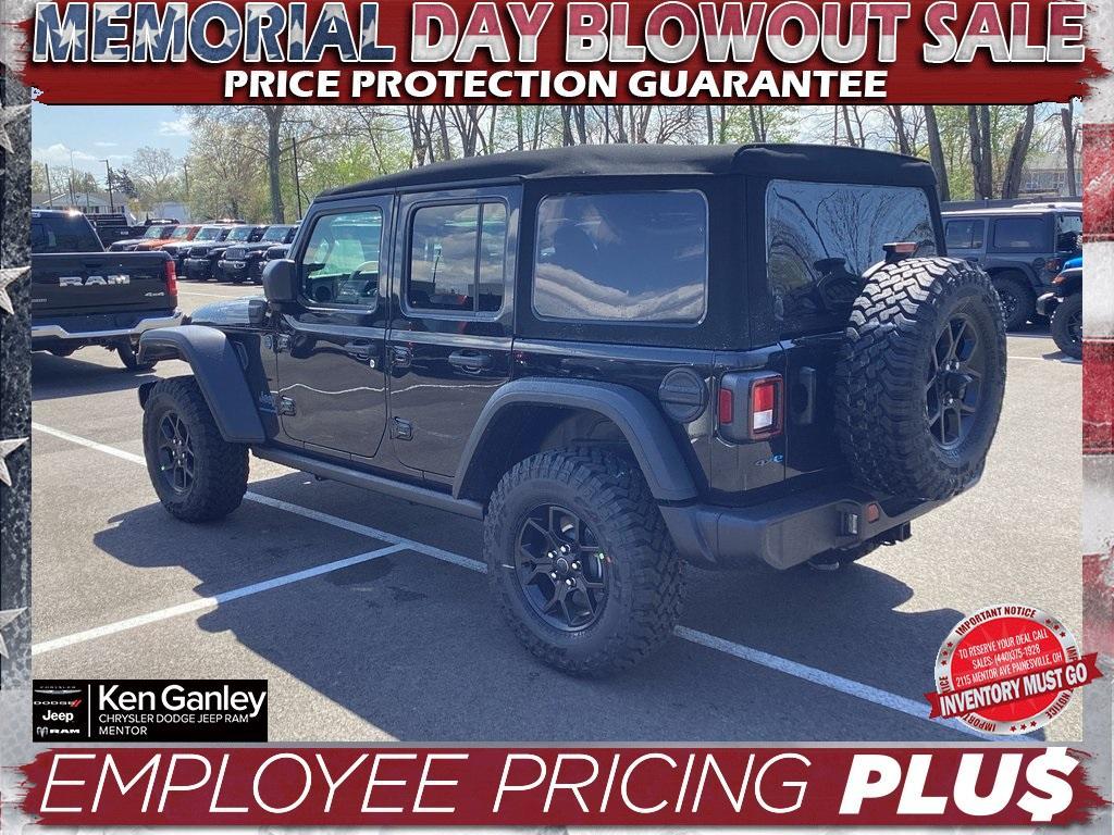 new 2025 Jeep Wrangler 4xe car, priced at $52,000