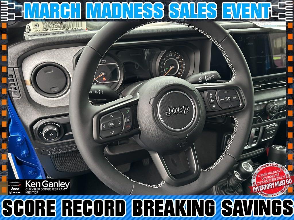 new 2025 Jeep Wrangler car, priced at $37,899