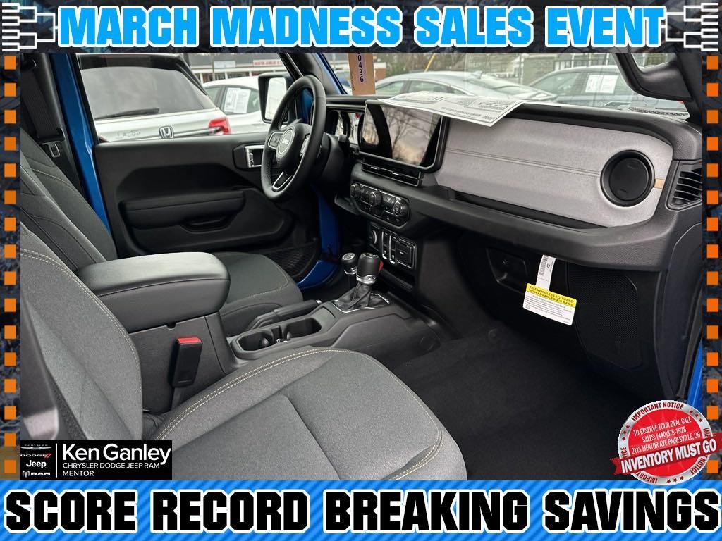new 2025 Jeep Wrangler car, priced at $37,899