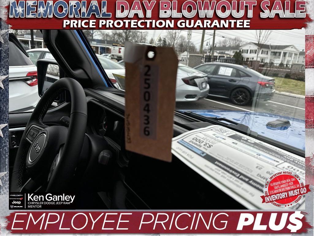 new 2025 Jeep Wrangler car, priced at $40,399