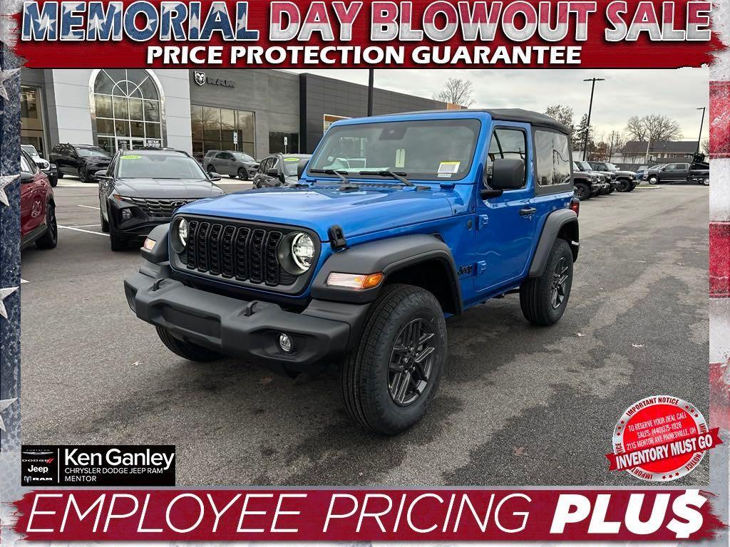 new 2025 Jeep Wrangler car, priced at $40,399