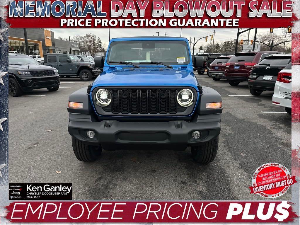 new 2025 Jeep Wrangler car, priced at $40,399
