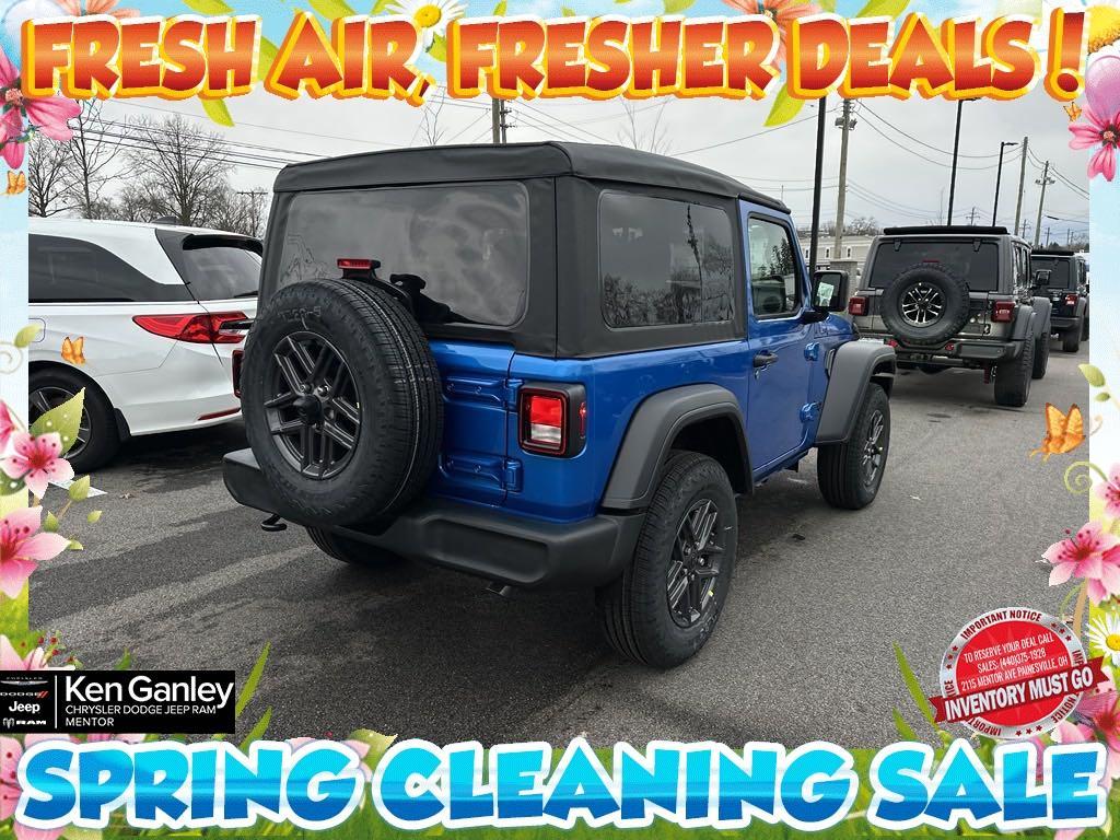 new 2025 Jeep Wrangler car, priced at $37,899
