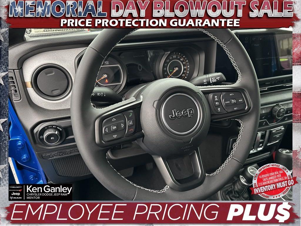 new 2025 Jeep Wrangler car, priced at $40,399