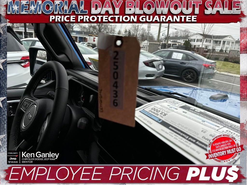 new 2025 Jeep Wrangler car, priced at $40,399