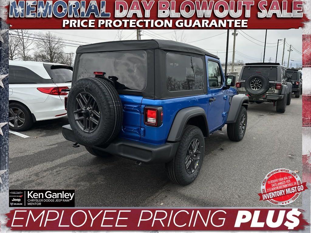 new 2025 Jeep Wrangler car, priced at $40,399